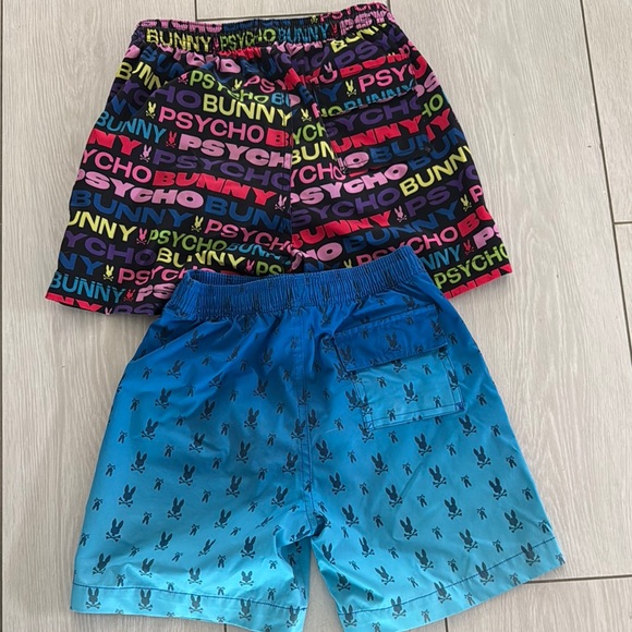 2 pair of Psycho Bunny boys swim short 5-6 - Picture 5 of 5